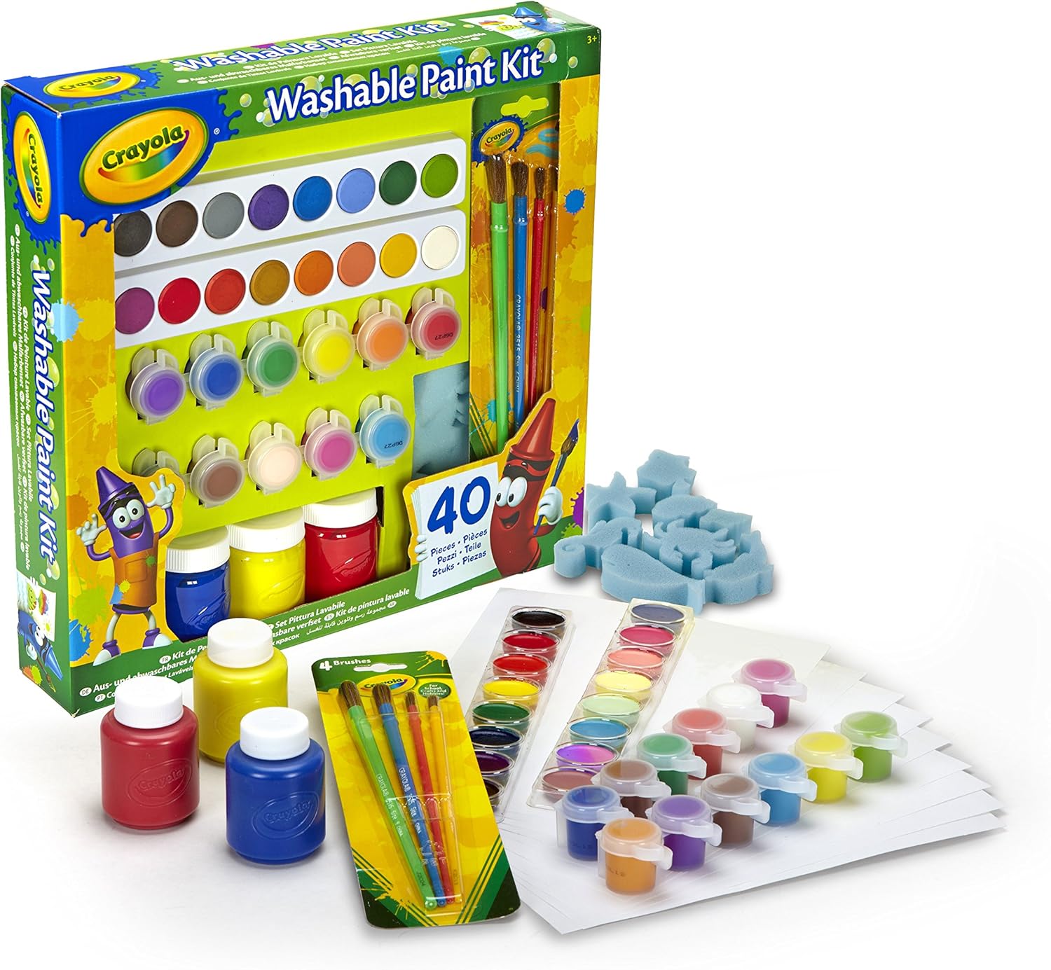 Crayola Washable Kid's Paint Kit For Kids