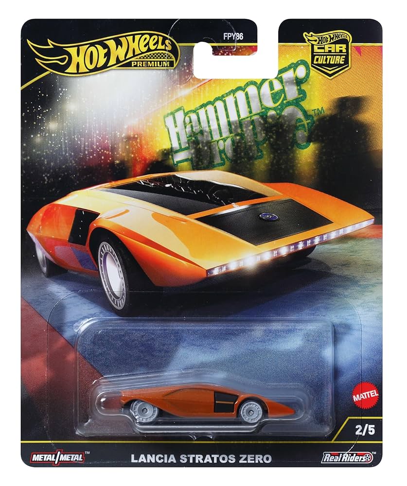 Hot Wheels Premium Car Culture - Lancia Stratos Zero