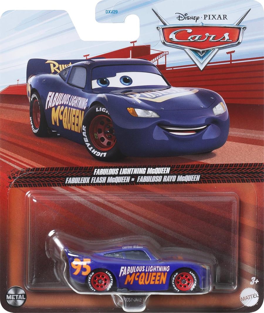 Mattel Disney Pixar Cars Metal Series 1:55 Scale - The Fabulous Lightning McQueen