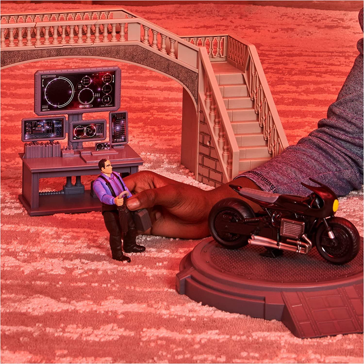 DC Comics, Batman Batcave with Exclusive Batman and Penguin Action Figures and Batcycle, The Batman Movie Collectible Kids - BumbleToys - 5-7 Years, 8+ Years, Action Battling, Avengers, Batman, Boys, DC, DC Comics