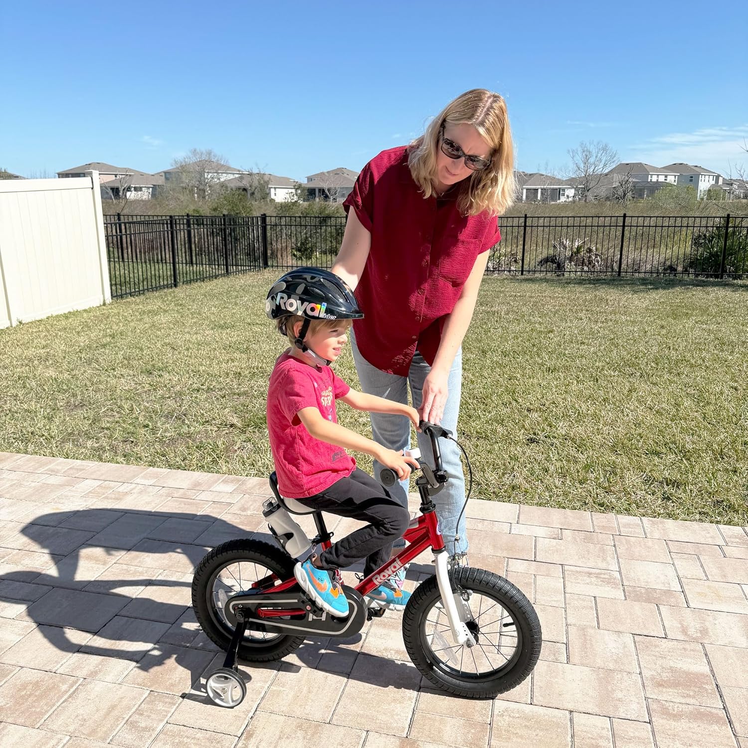 RoyalBaby Freestyle 12-Inch Kids Bicycle for Boys & Girls