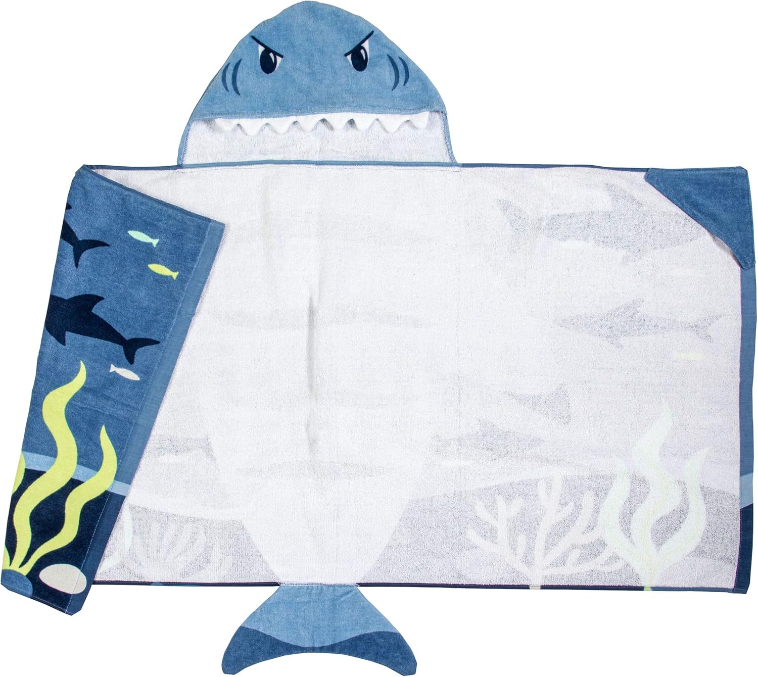 Stephen Joseph Hooded Towel Shark