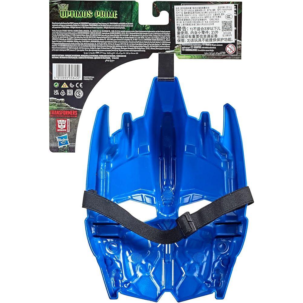 Hasbro Transformers Toys Rise of the Beasts Movie Optimus Prime Roleplay Costume Mask for Ages 5 and Up, 10-inch