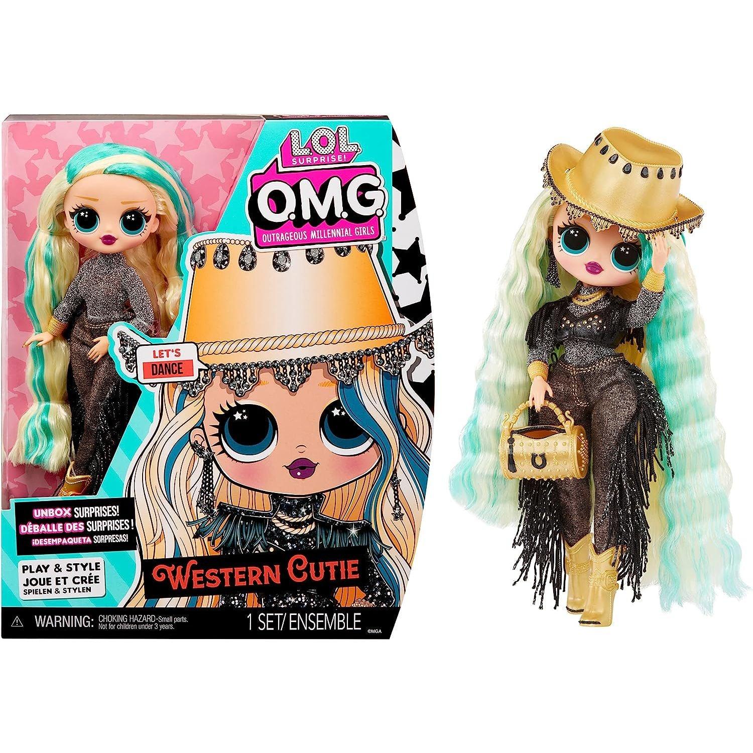 L.O.L. Surprise! O.M.G. Western Cutie Fashion Doll with Multiple Surprises and Fabulous Accessories