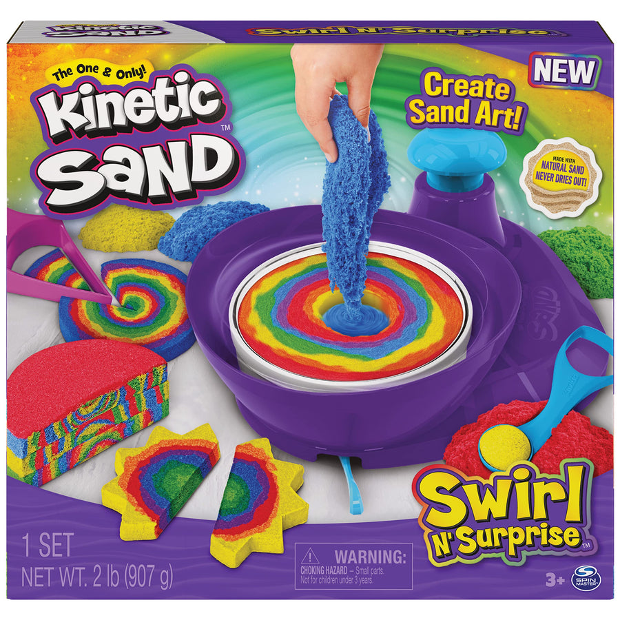 Swirl ‘n Surprise The one and only kinetic sand