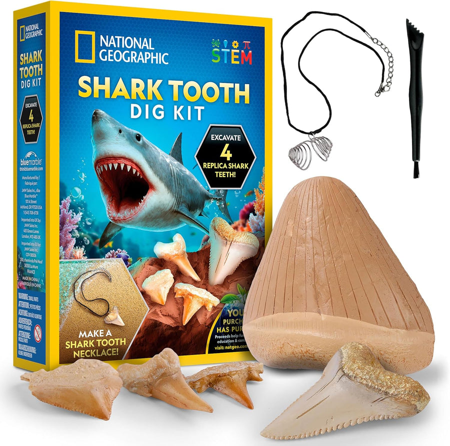National Geographic - Shark Tooth Dig Kit
