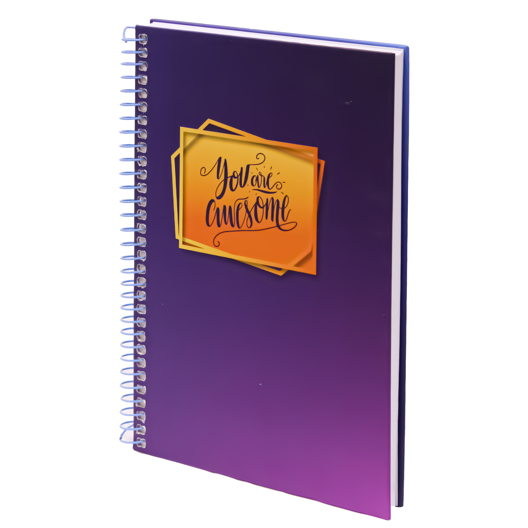 2BE Spiral Notebook A5 100 sheets - you're awesome