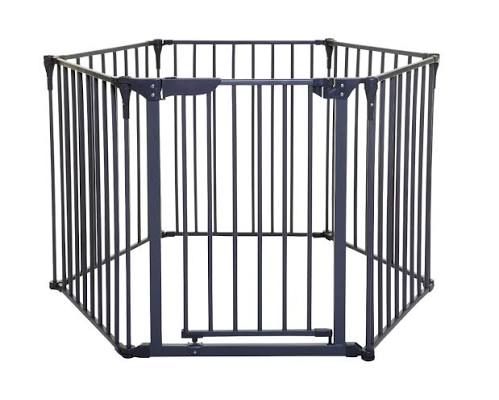 Dreambaby Royale Converta 3-in-1 Adjusta-Gate & Play Pen – Charcoal