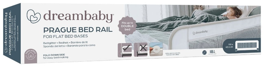 Dreambaby Prague Compact Bed Rail – White