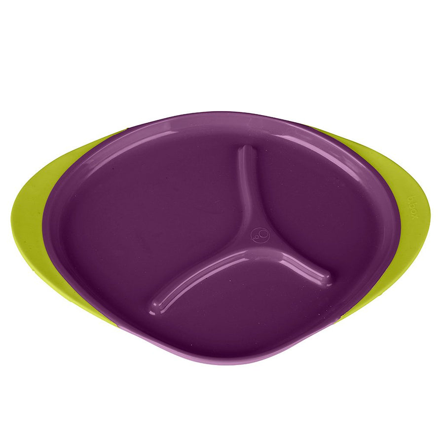 b.box Divided Toddler Plate with Grip Handles – Passion Splash
