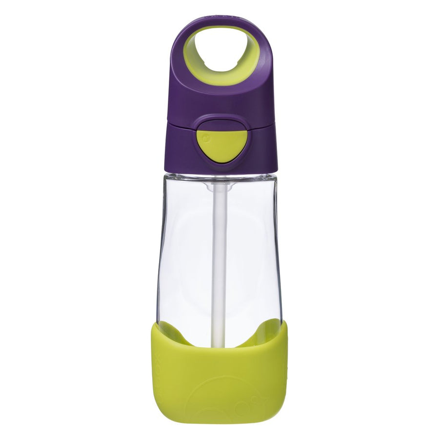 b.box Tritan Drink Bottle with Bite-Valve Straw – Passion Splash, 600ml