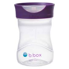b.box Training Cup with Free-Flow Rim – Grape, 240ml