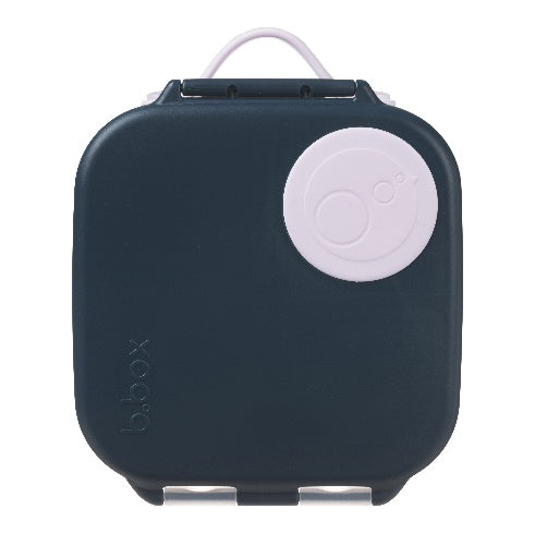 b.box Mini Lunchbox with Sealed Compartments & Fruit Holder – Indigo Rose, 1L