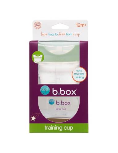 b.box Training Cup with Free-Flow Rim – Sage, 240ml