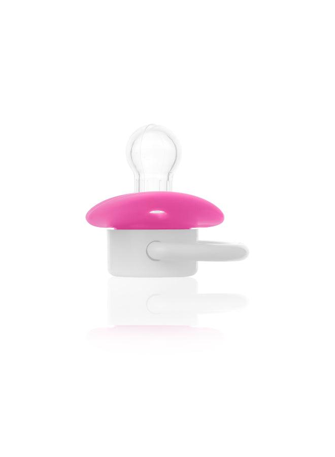 Bubbles Tatinah, Normal Soother Without Chain for Newborn - Pink