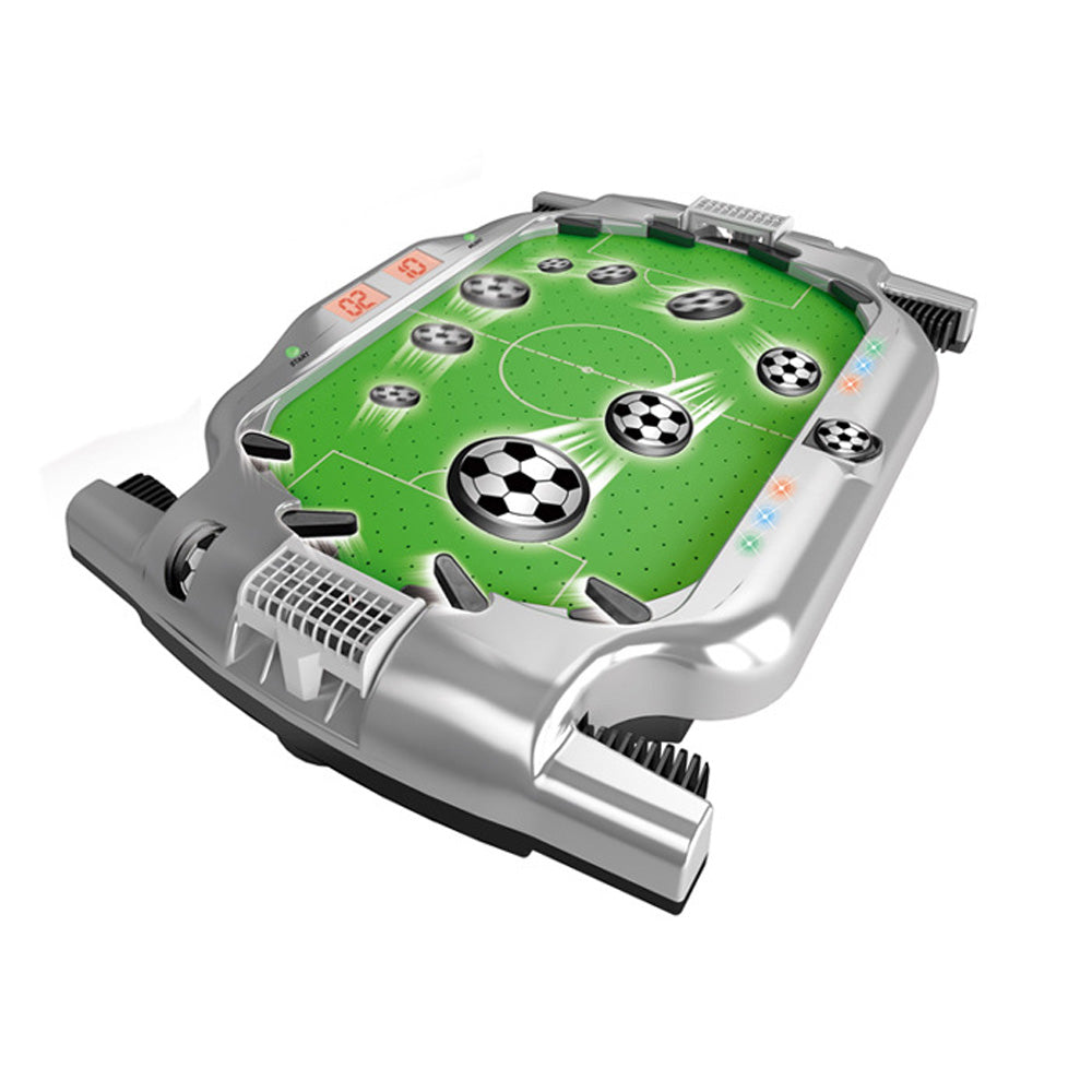 Multi-game table with green playing surface and various game pieces 