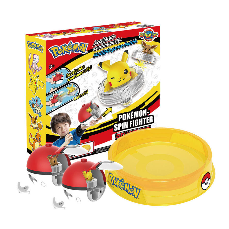 Pokemon Spin Fighter-Deluxe Set