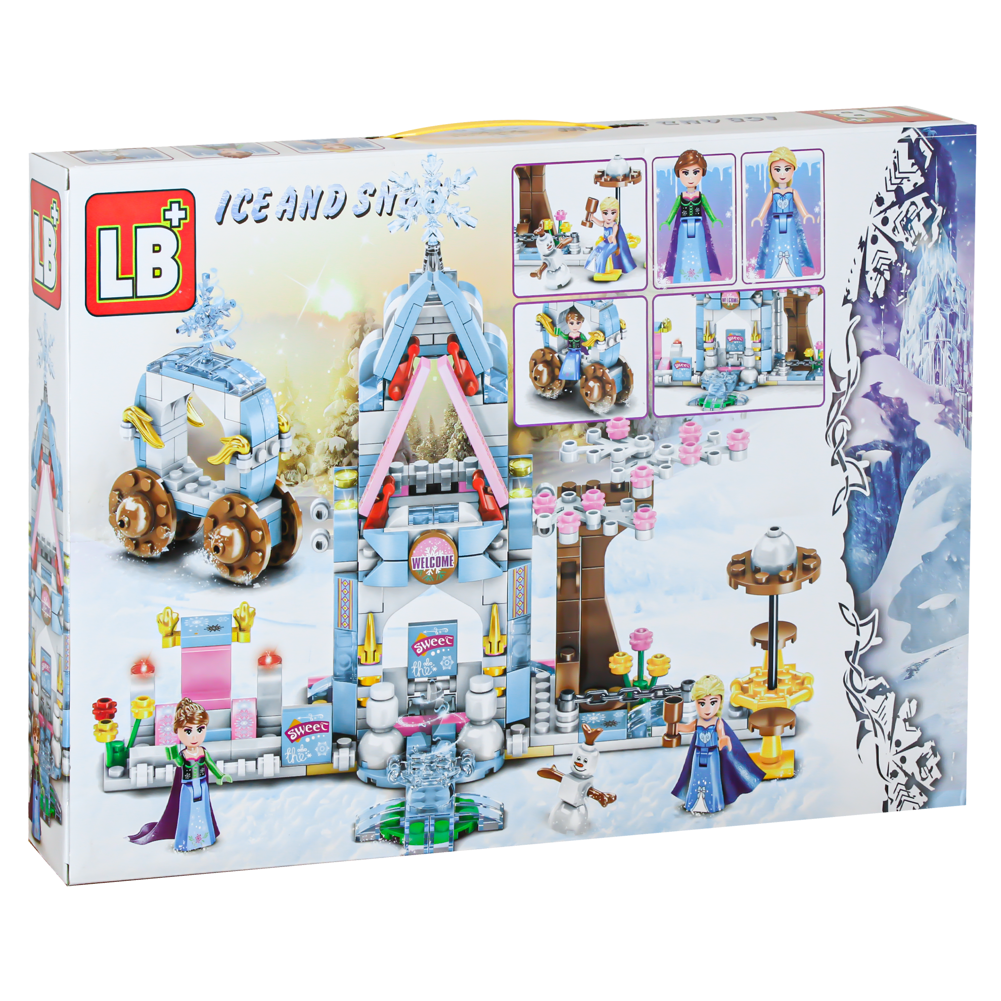 Building Blocks Ice & Snow Princess 445 PCS