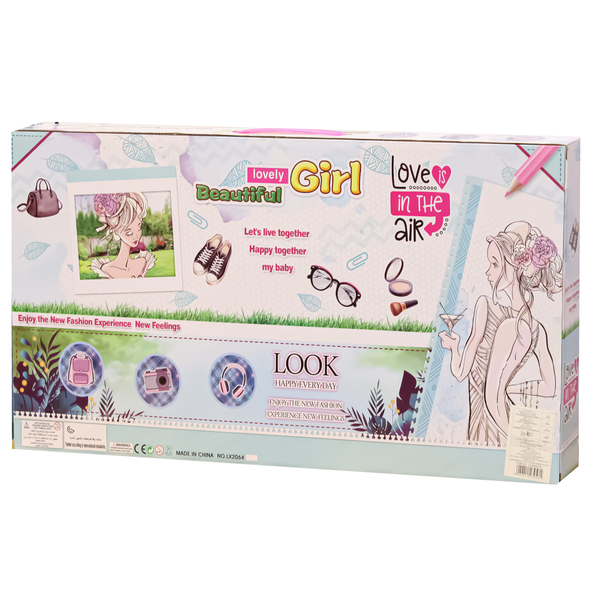 Beautiful Lovely Girl Doll Play Set With Accessories