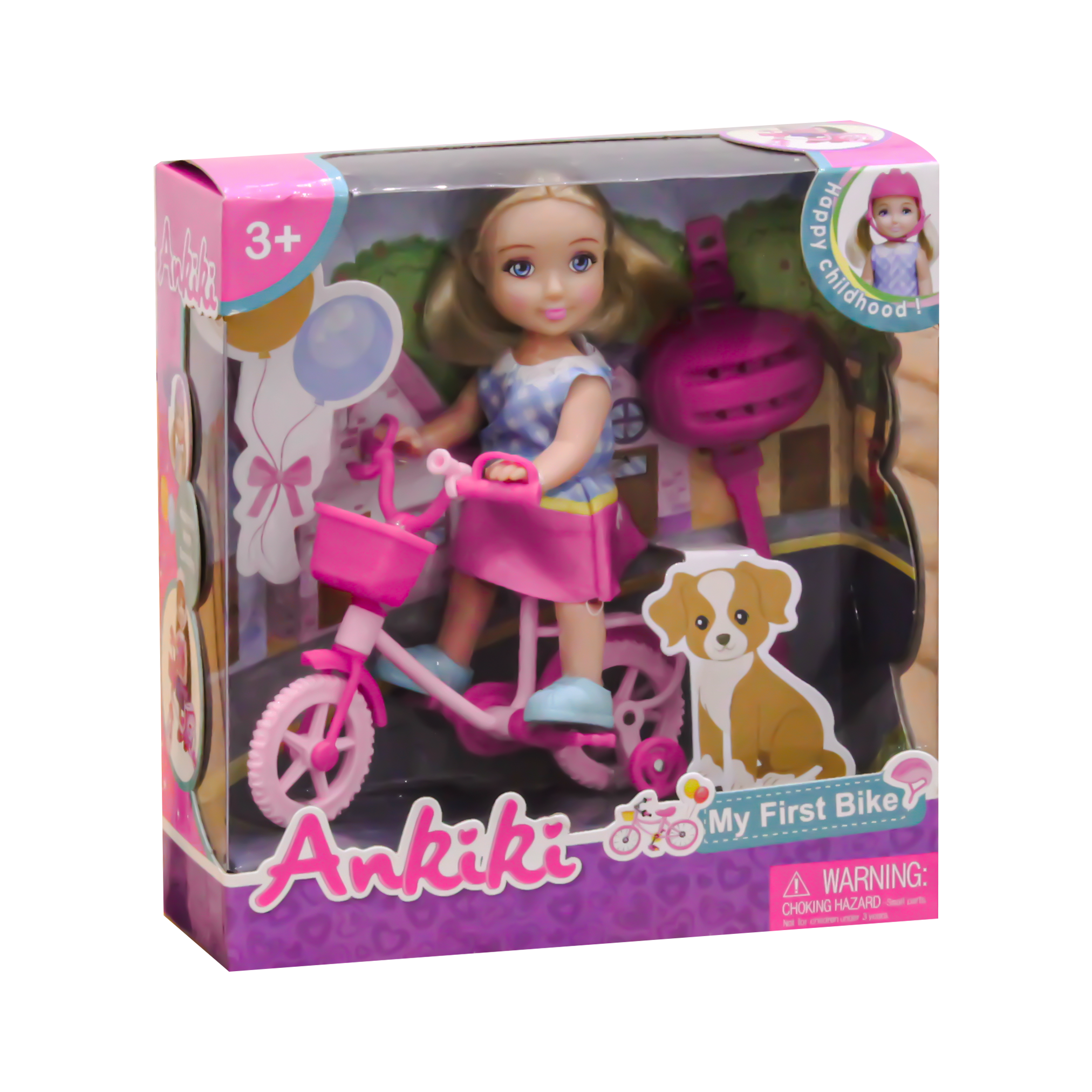 Doll With Bicycle play set For kids for children