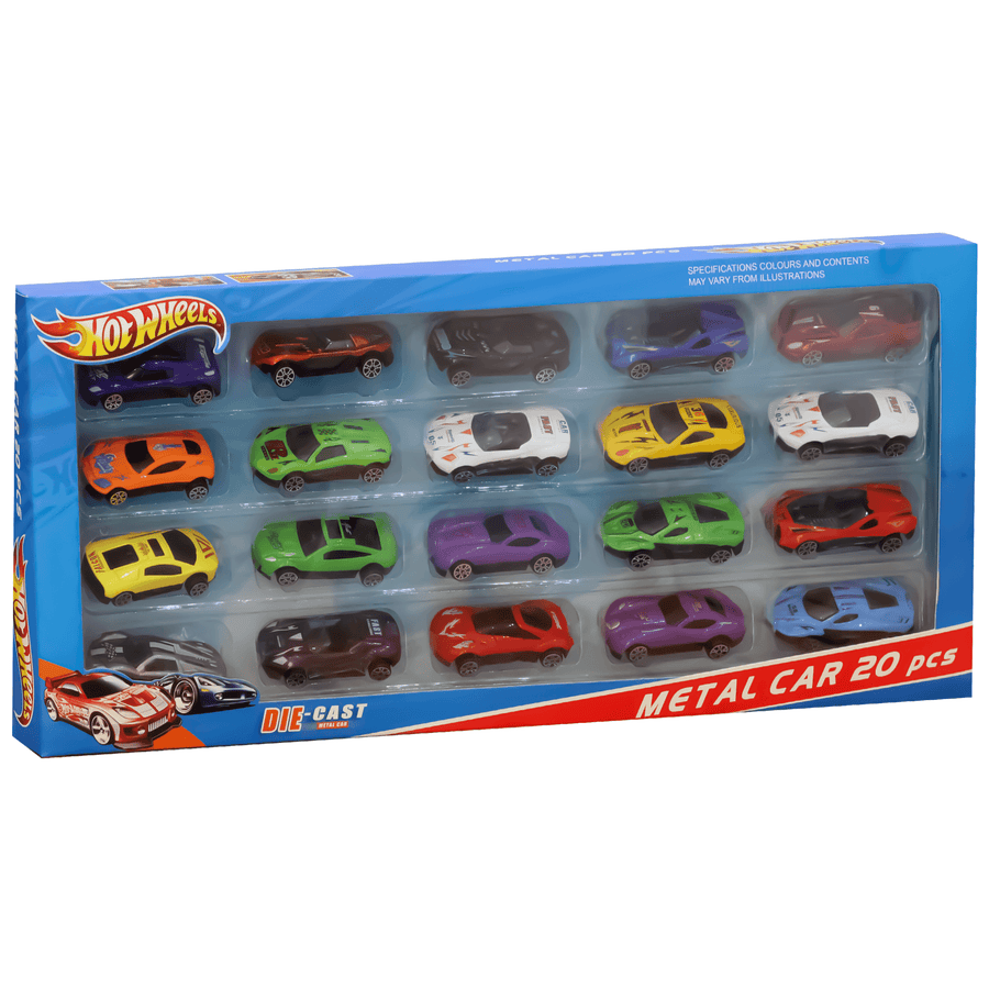 Hot Wheel 20 Cars Pack 1:64 Scale Die Cast Cars