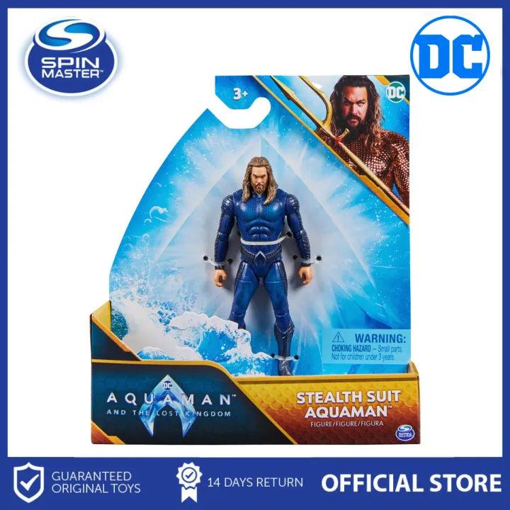 بدلة DC Aquaman Stealth مقاس 10.2 سم
