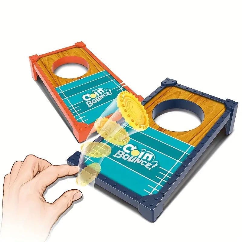 Coin bounce board Game Toy For Kids