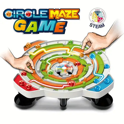 Steam Ball Maze Toy, Maze Game Activity Board Puzzle Line Strategy 007-212