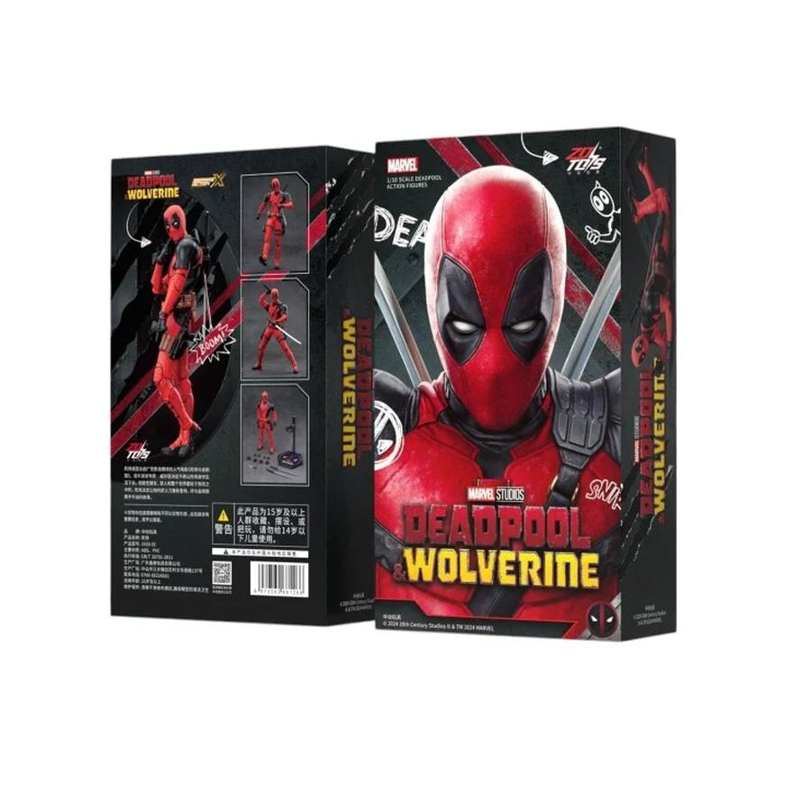 ZD Toys Super Heroes: Marvel - Deadpool & Wolverine - Deadpool Figure
