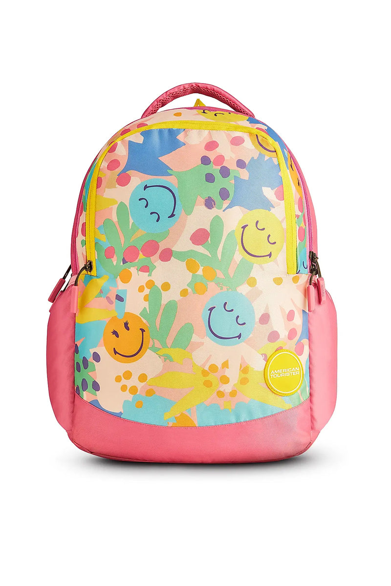 American Tourister Ollie Spring Kids Backpack - 28L Lightweight School Bag