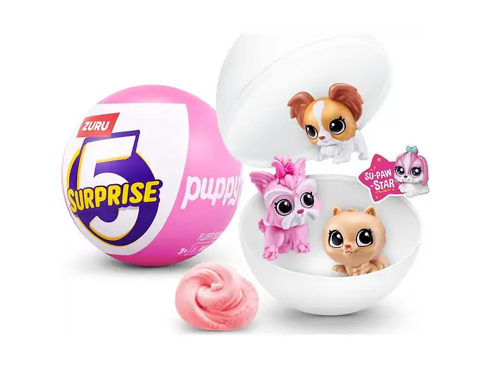 ZURU – 5 Surprise Puppy Shop Collectible Figure