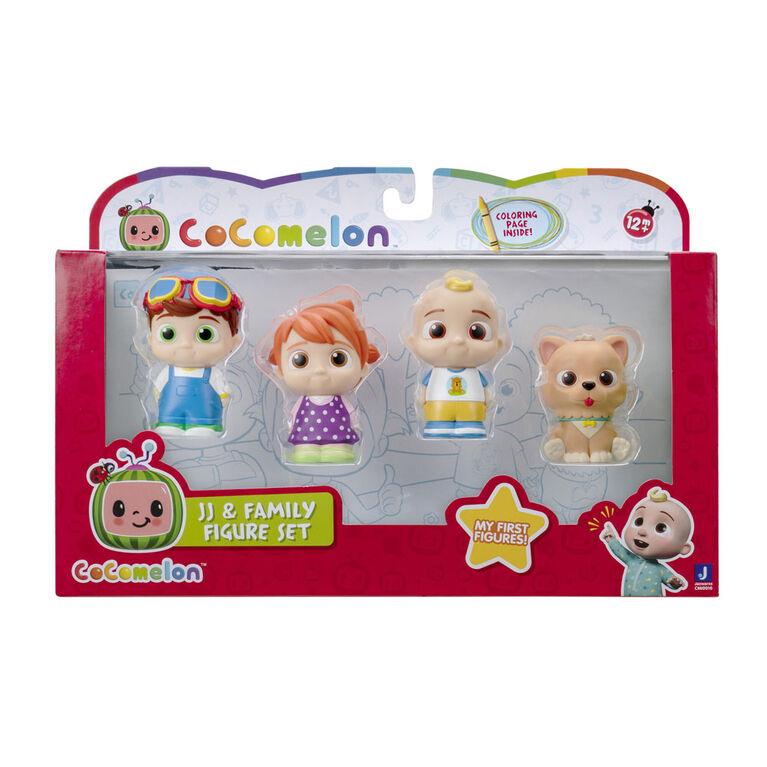 Cocomelon  Jazwares 4 Figure Pack - JJ And Family Set