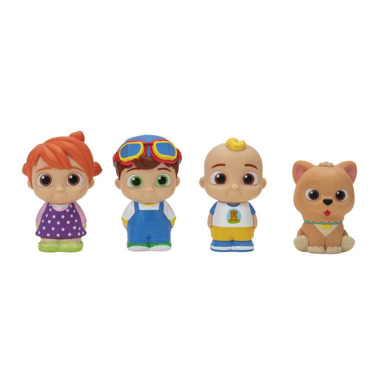 Cocomelon  Jazwares 4 Figure Pack - JJ And Family Set