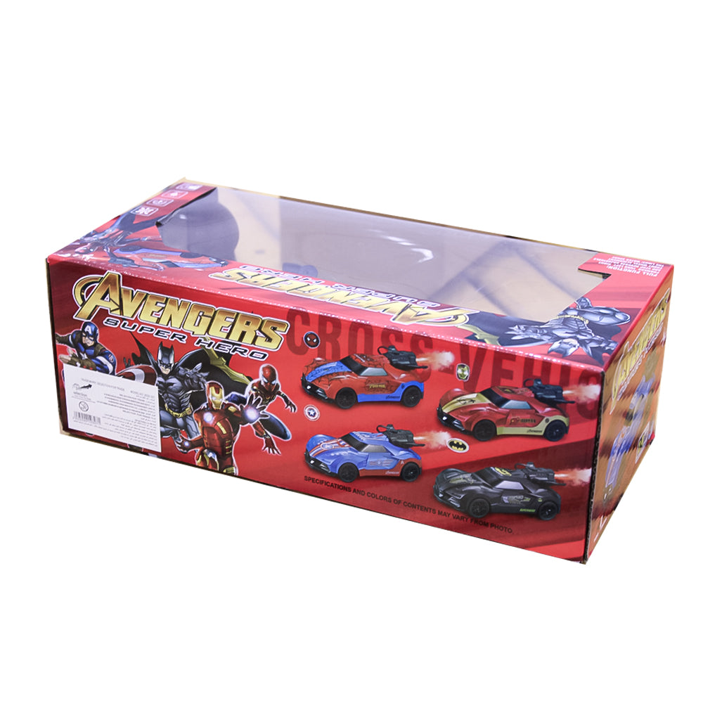 Avengers & Batman 1:16 RC Stunt Car with Water Mist Spray Exhaust