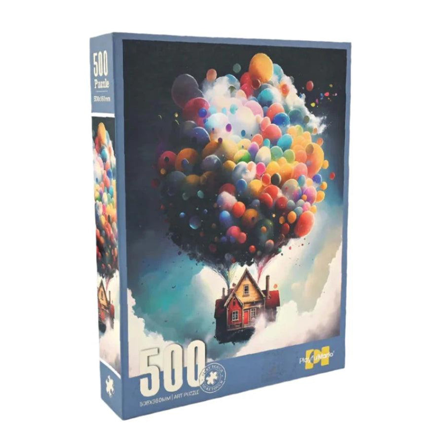 Air Balloon House Jigsaw Puzzle  - 500 PCS