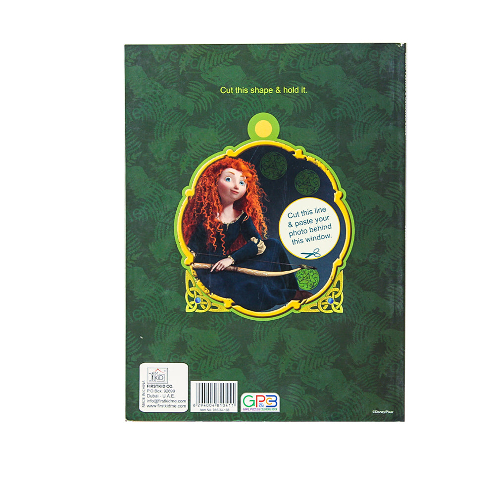 ألعاب ديزني بيكسر بريف، ألغاز وكتاب تلوين