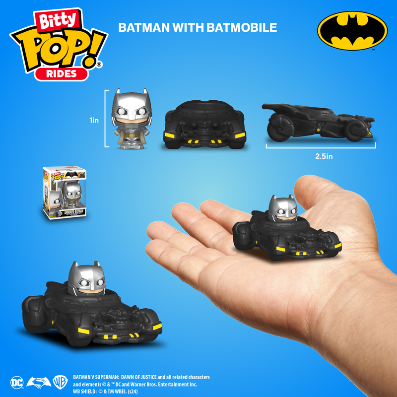 Funko Bitty Pop! Rides Batman with Batmobile