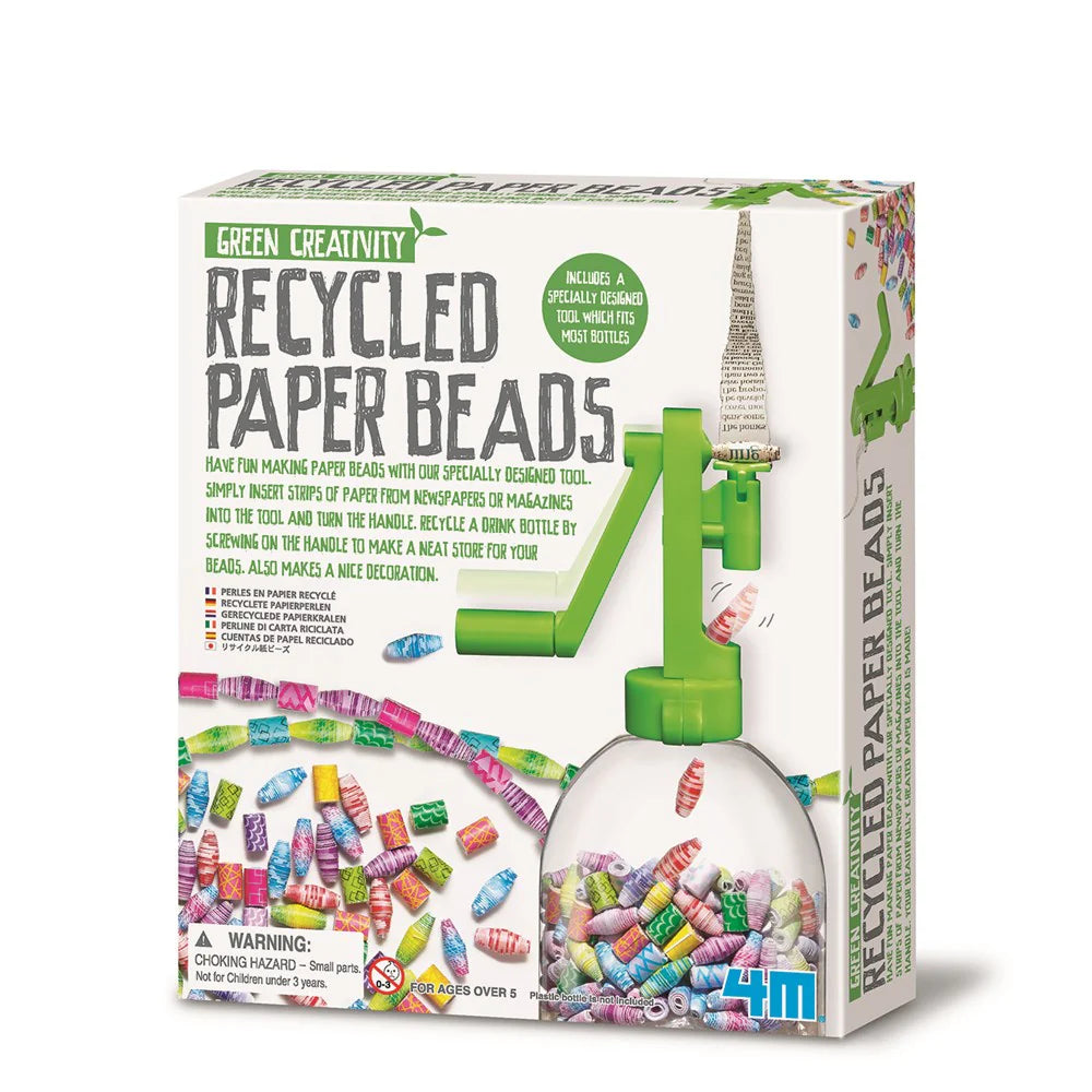 4M - green science - recycled paper beads