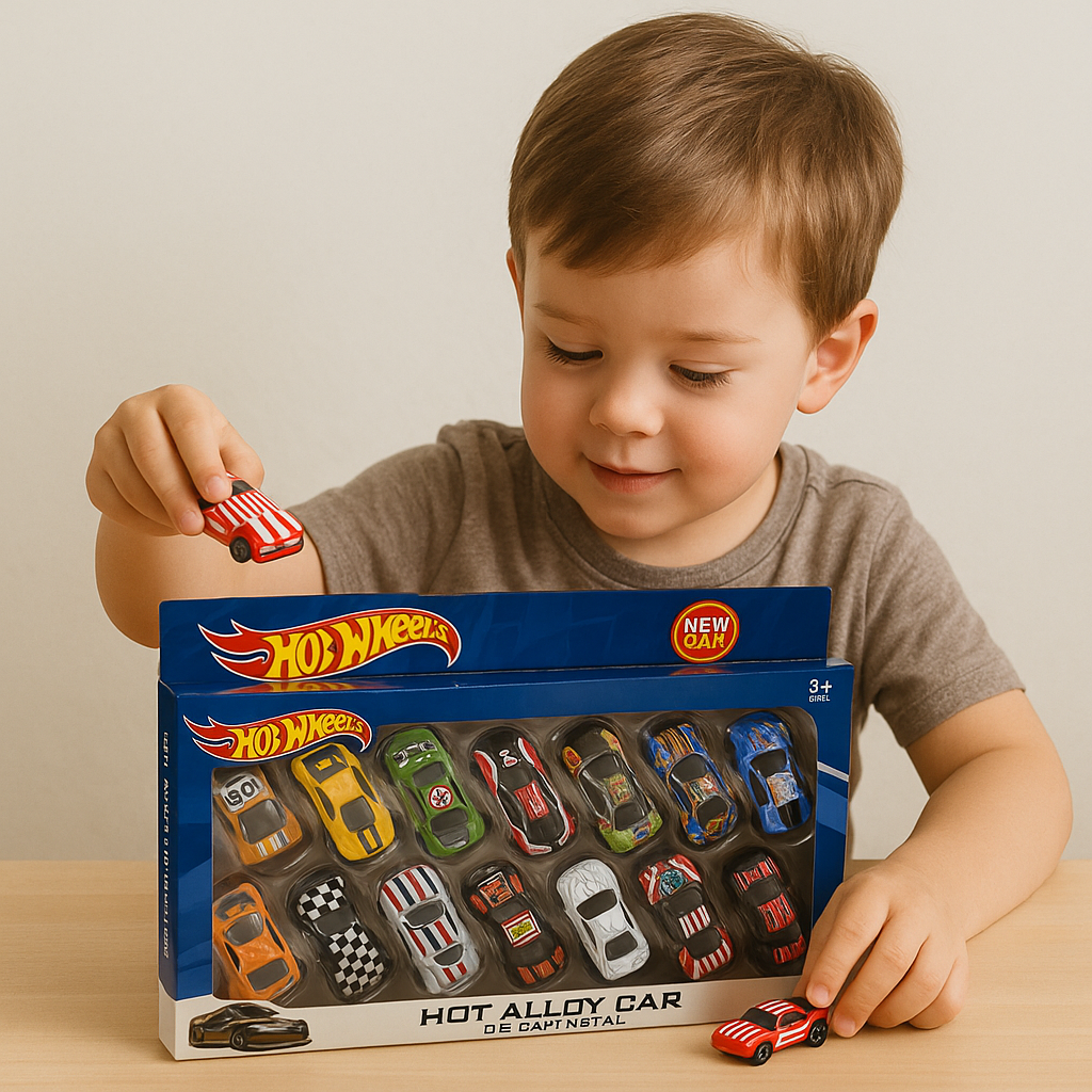 Hot Wheels 12 Cars Pack 1:64 Scale Die Cast Cars