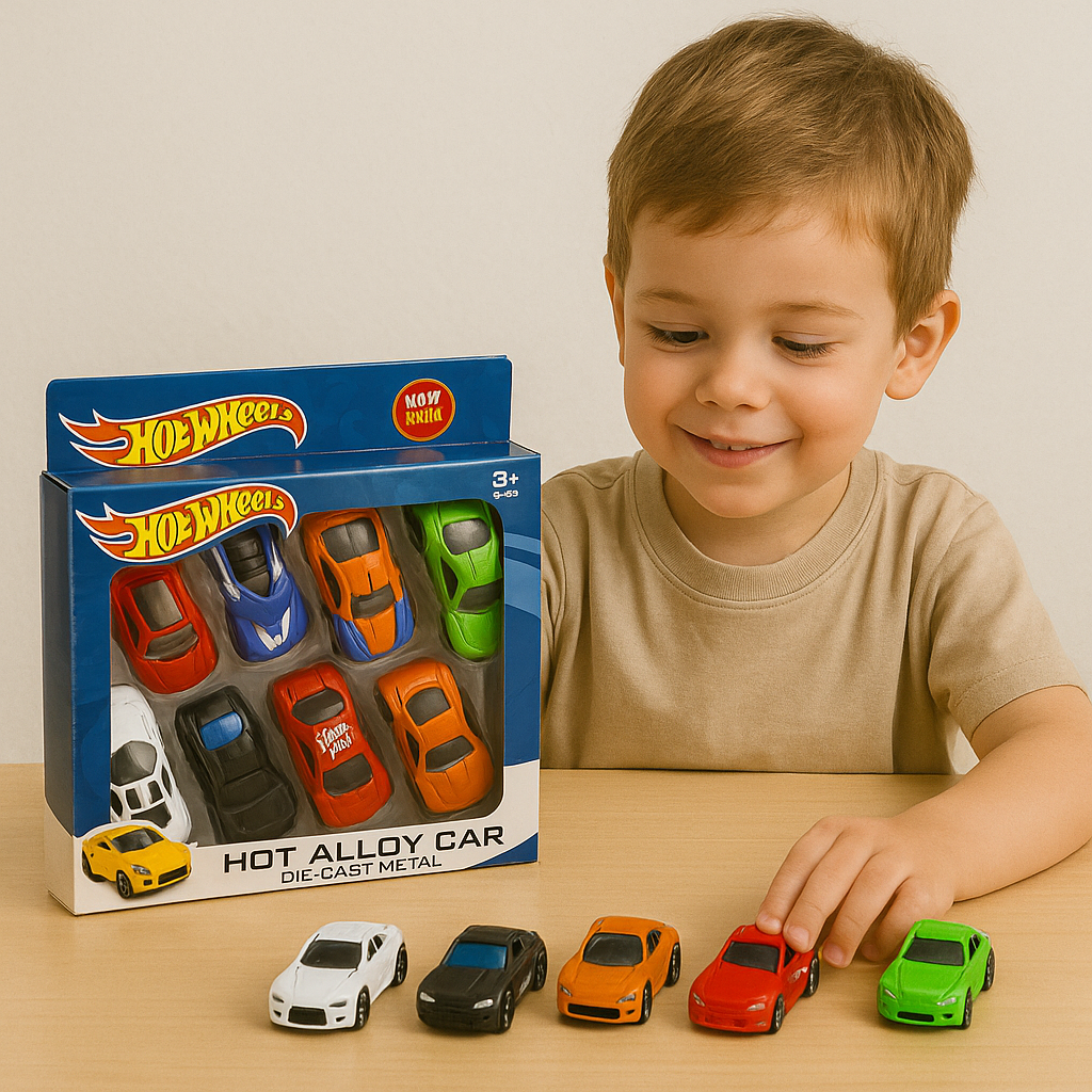 Hot Wheel 8 Cars Pack 1:64 Scale Die Cast Cars Hot Wheels Set