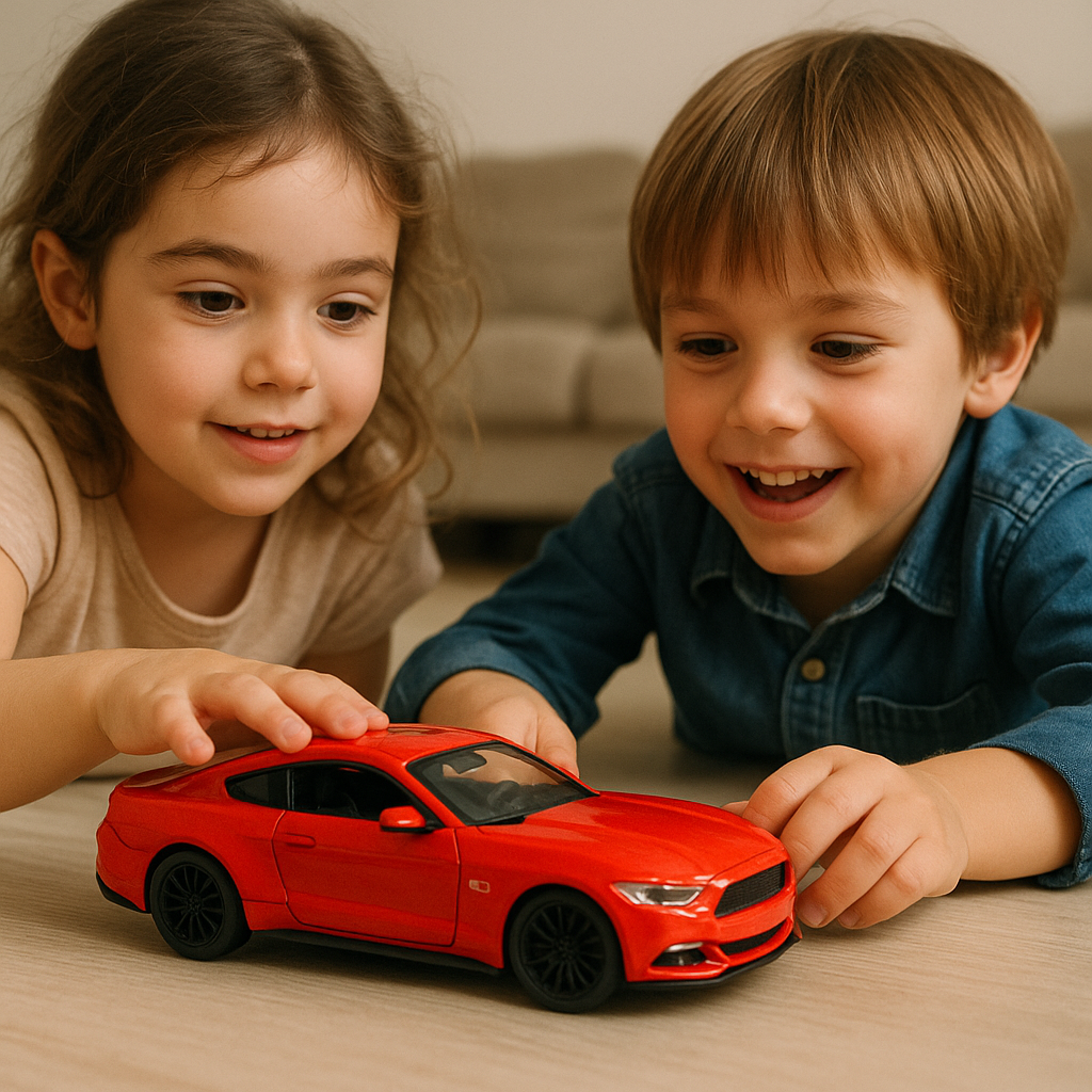 Welly Nex Die-Cast Metal Model Car 1:24- 2015 Ford Mustang Gt