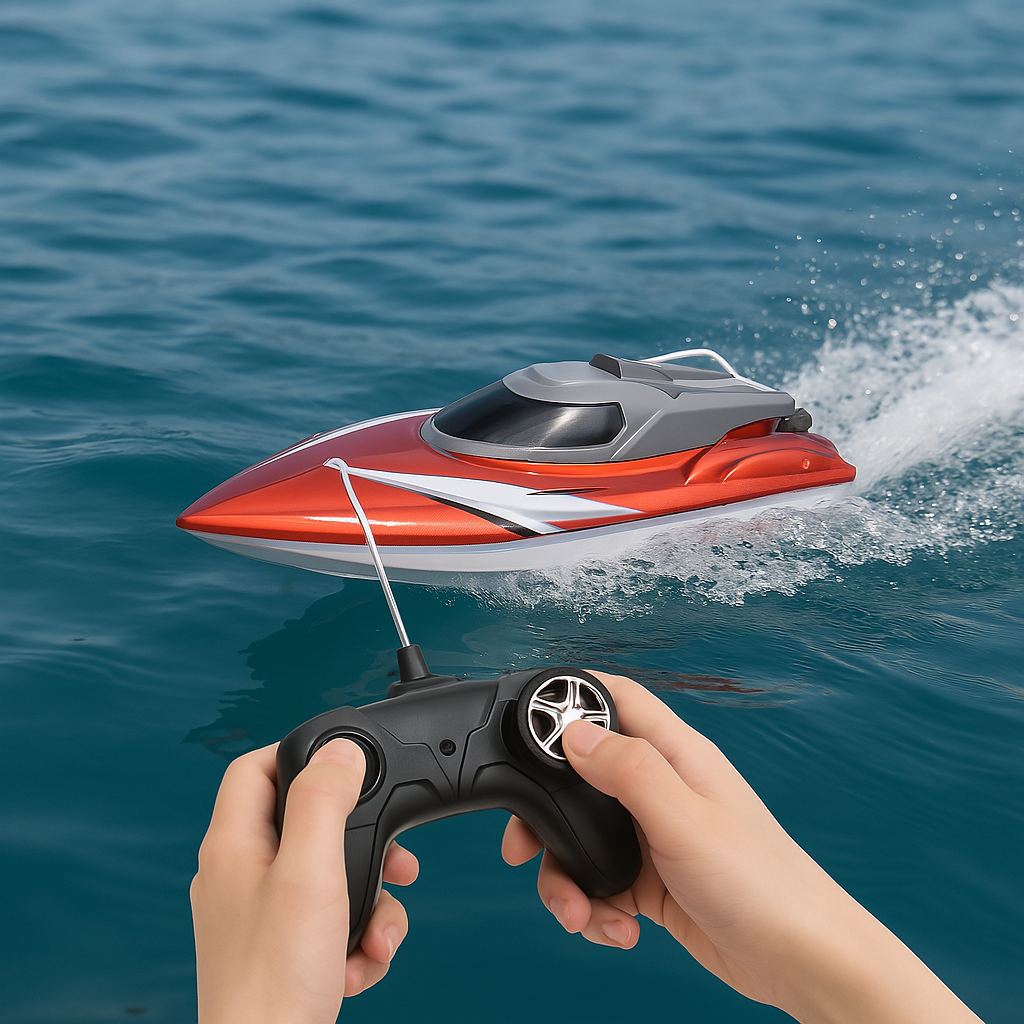 Wave Blaster RC Speed Boat – 2.4GHz Remote Control Water Racer!