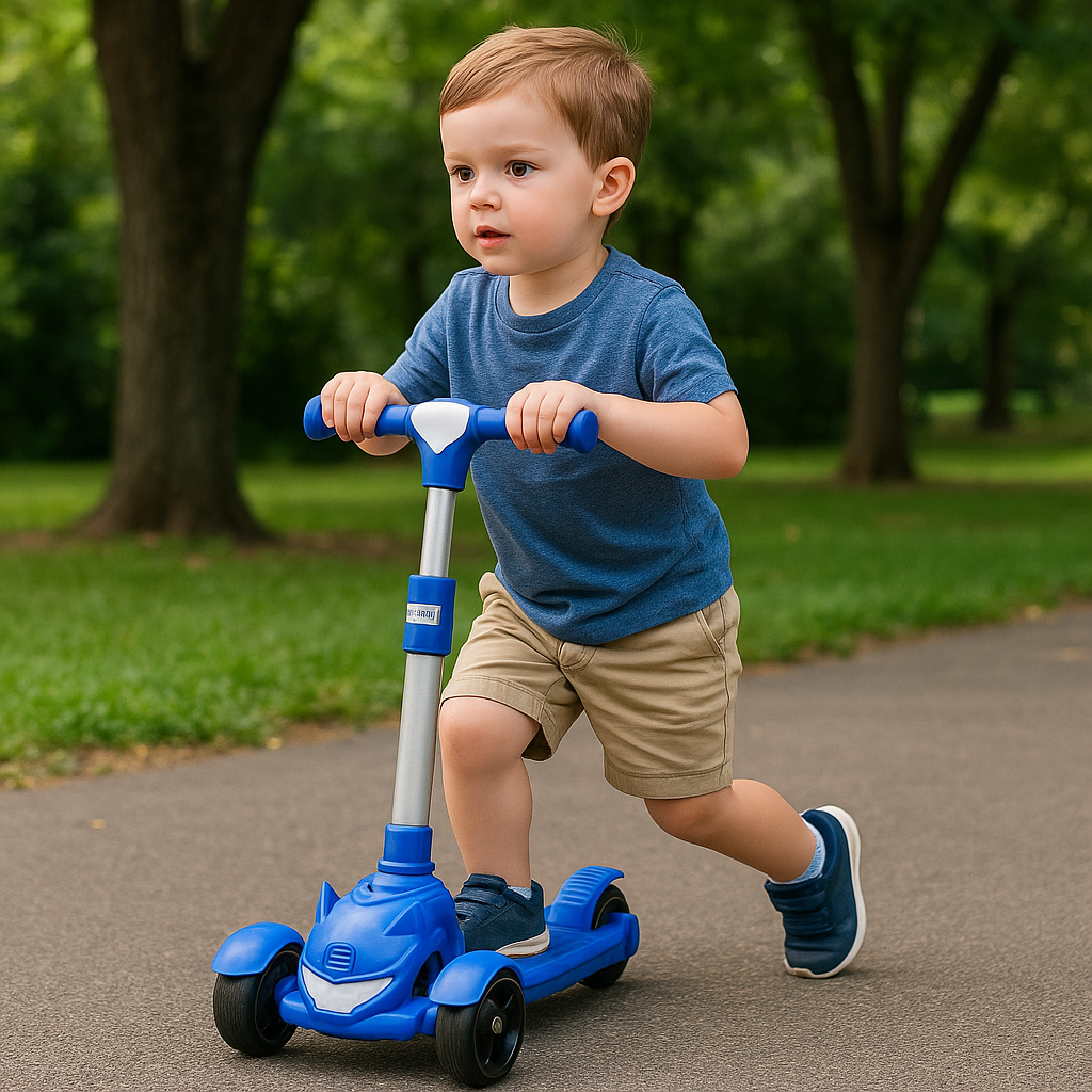 Foldable Transformers Kids Scooter and Adjustable Handlebar AT-31- Optimus prime