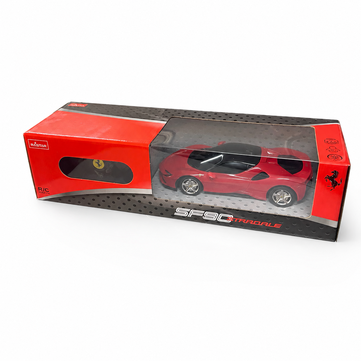 Rastar R/C Car Ferrari SF90 Stradale 1:24 Red