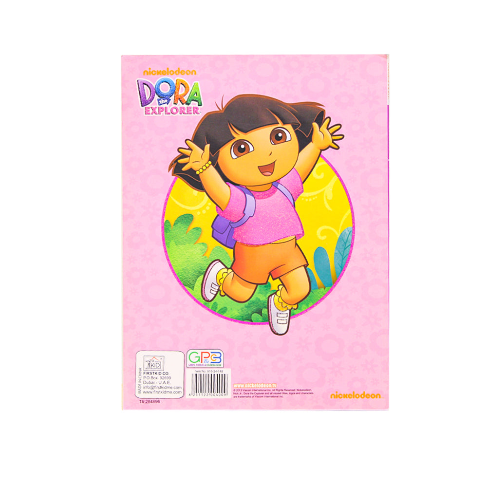 Nickelodeon Dora EXPLORER Jumbo Coloring & Activity Book 32 Pages