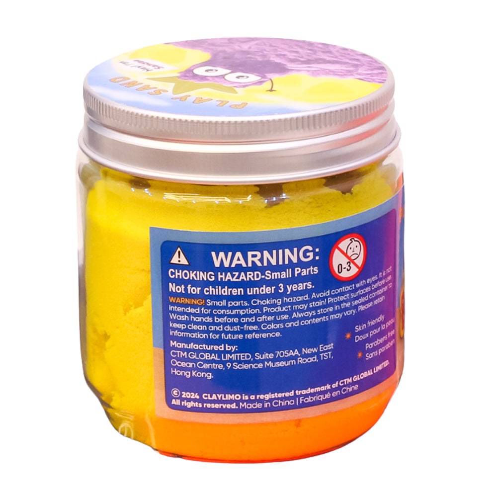 Master Toys Play Sand Jar – Non-Toxic Modeling Sand (200g)