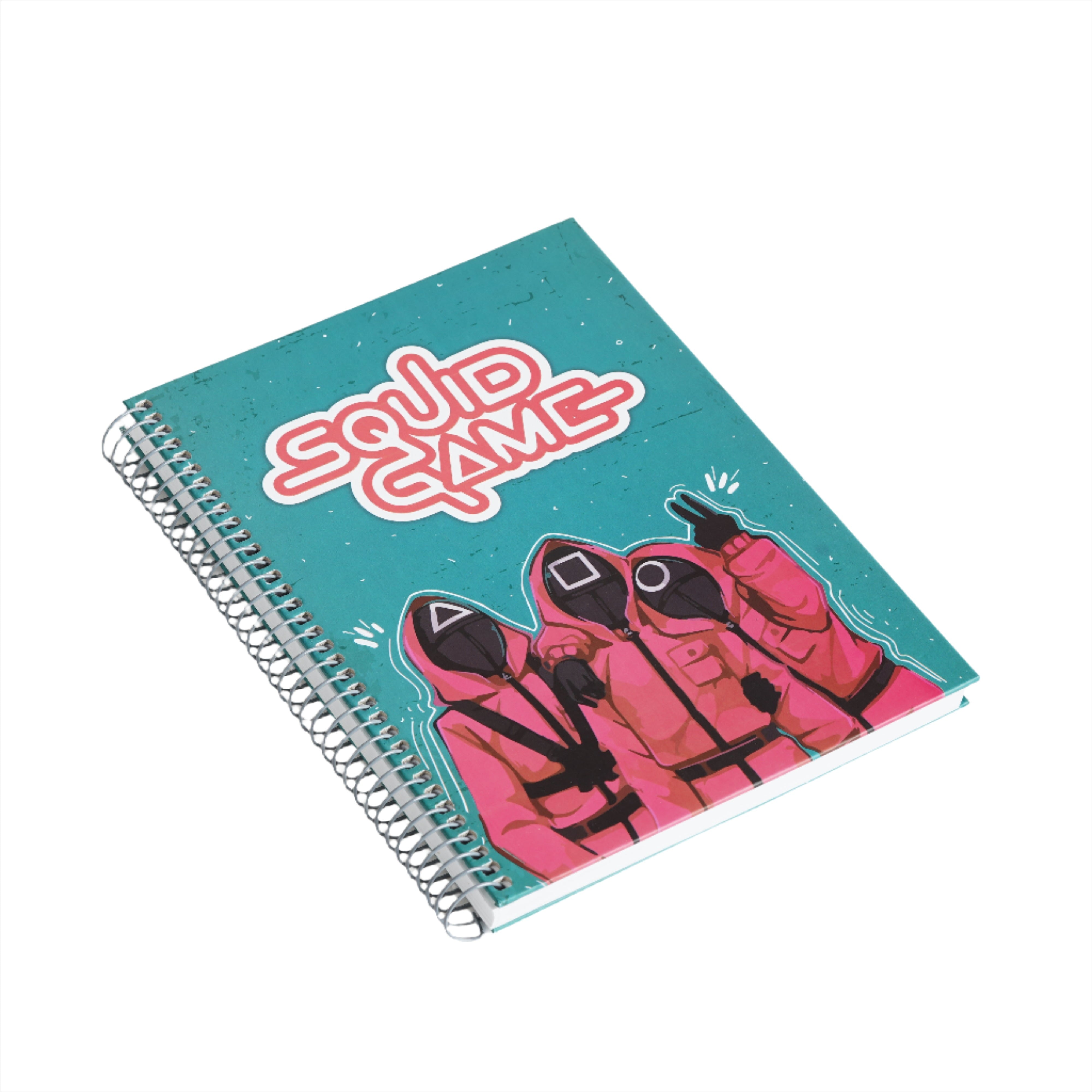 2BE Spiral Notebook B5 120 sheets - Squid Game