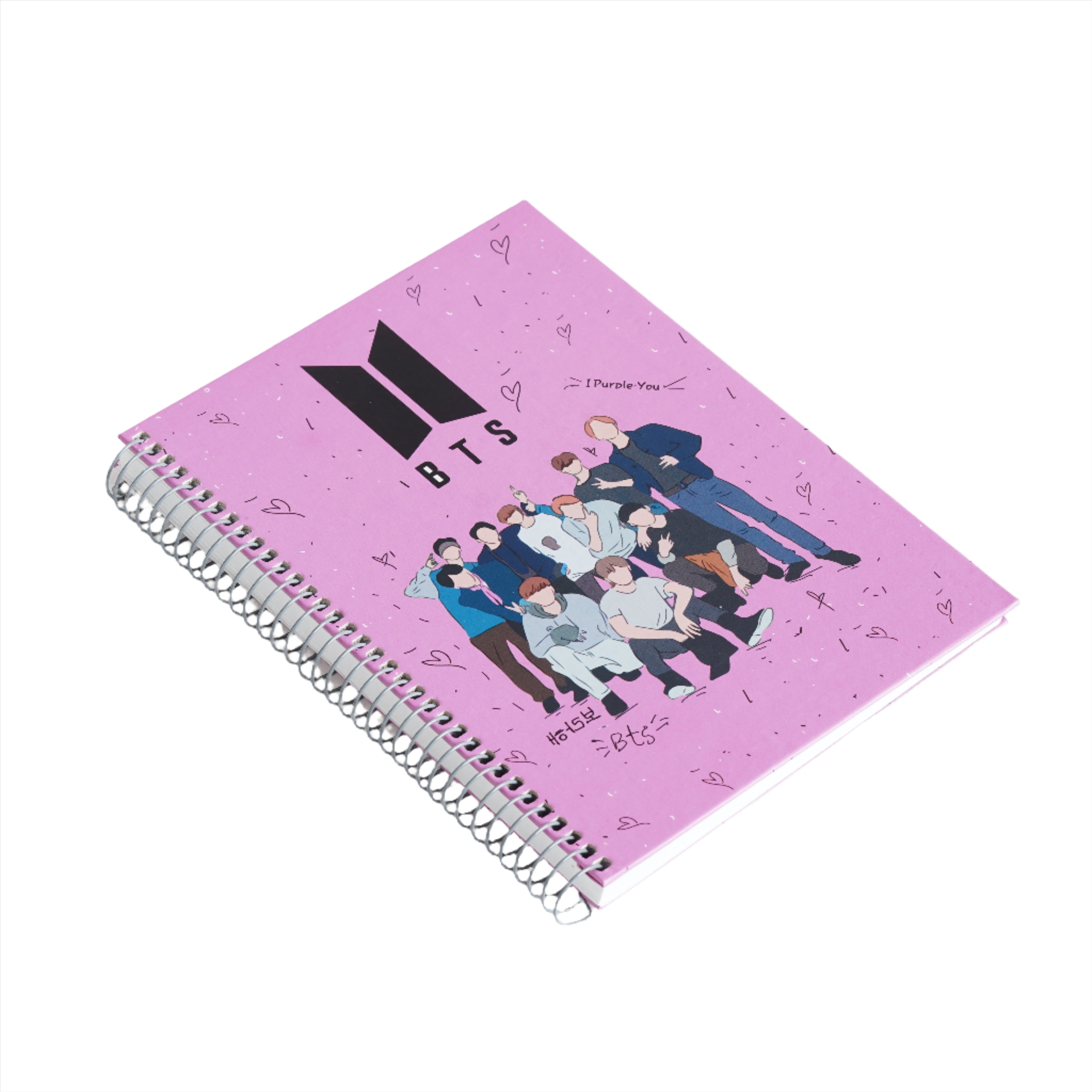 2BE Spiral Notebook A5 200 sheets - BTS