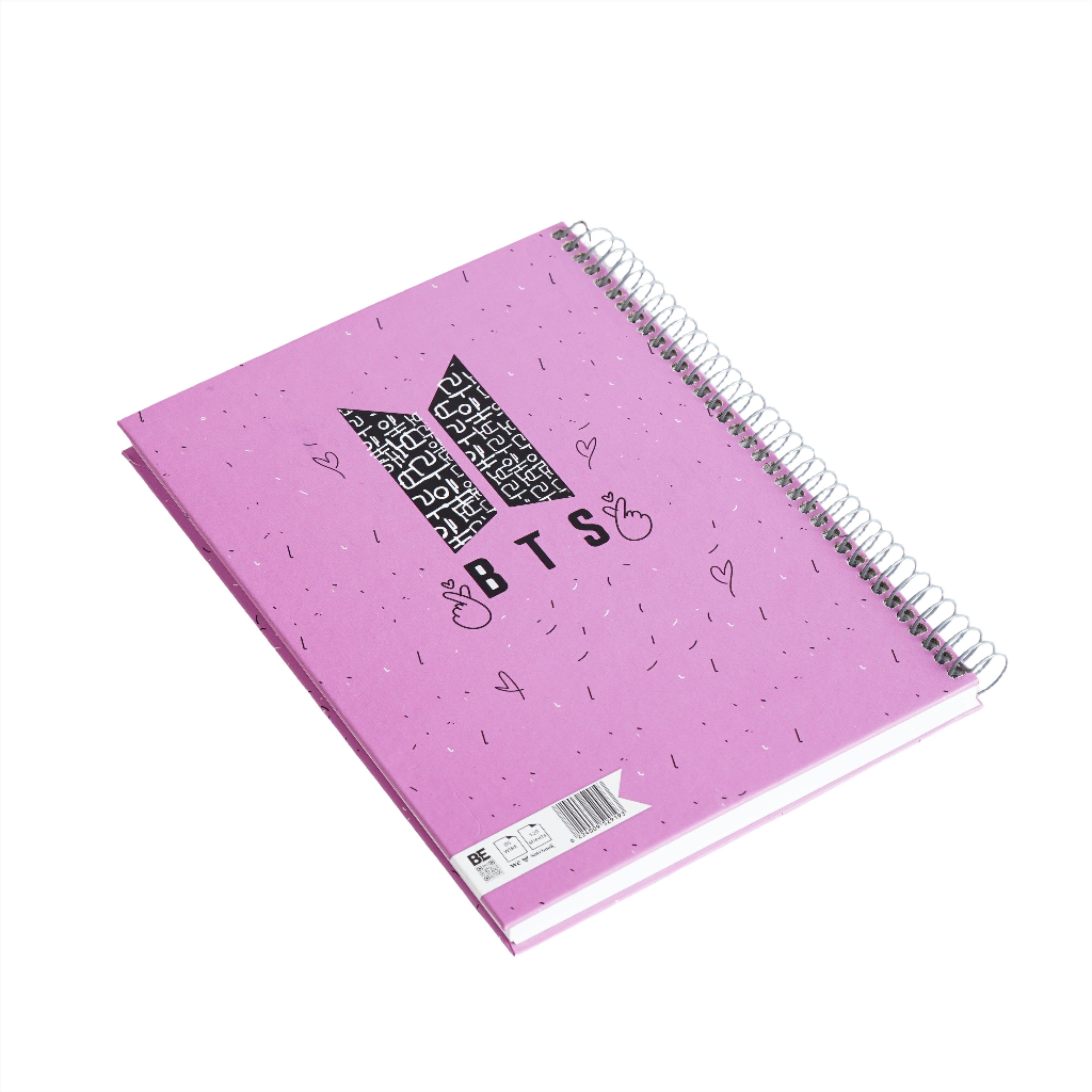 2BE Spiral Notebook A5 200 sheets - BTS