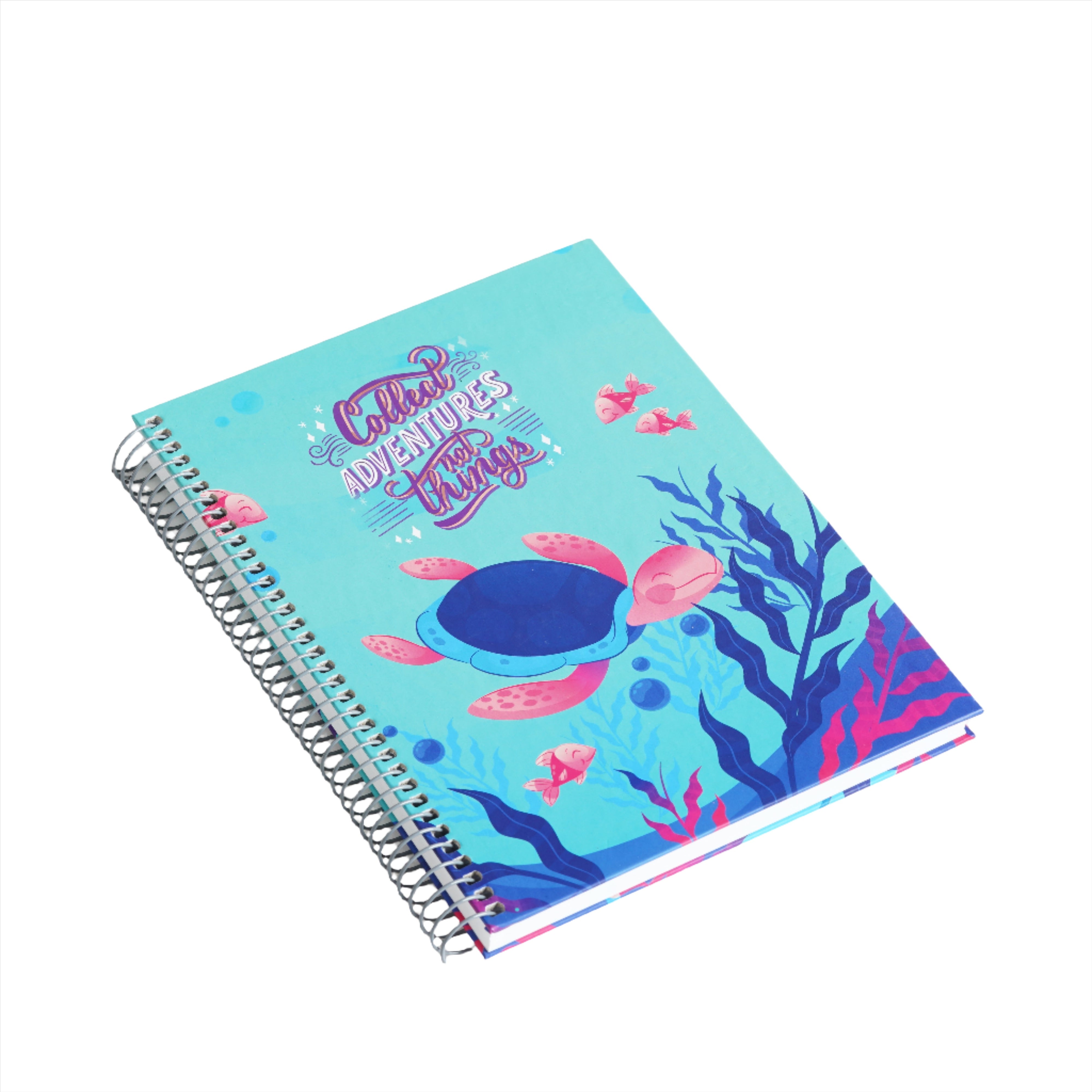 2BE Spiral Notebook B5 160 sheets - Collect adventures not things
